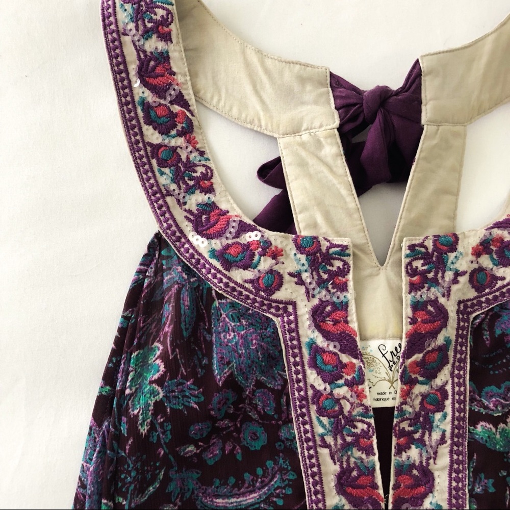 Free People purple dress